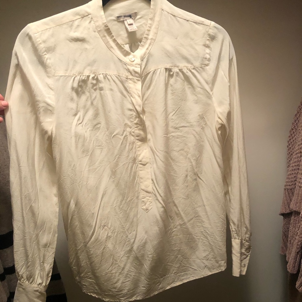 100% silk tunic